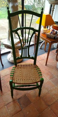 chaise, tressage, stage créatif, tapisserie, réfection de sièges, travail de ses mains