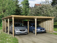 Holzcarport