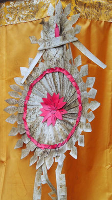Decoration on a shrine