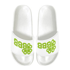 Sportslippers personaliseren met logo