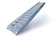 Auffahrschine Aluminium