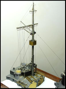 Uschi rigging takelage ship model