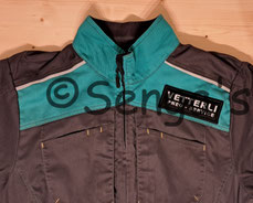 Stickerei Overall