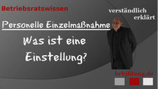 Was ist eine Einstellung?