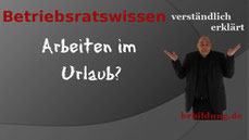 Arbeiten im Urlaub?