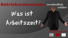 Was ist Arbeitszeit?