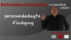 personenbedingte Kündigung