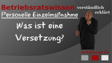 Was ist eine Versetzung?