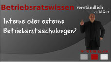 Interne oder externe Schulung?