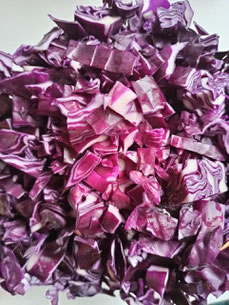 Rotkohl ist super geeignet für Sauerkraut