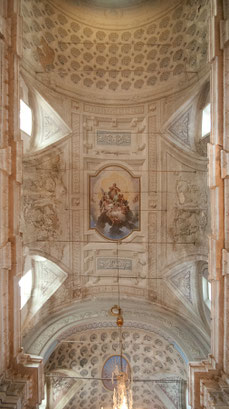 Décor peint par Luigi Tuticci peintre italien (1824-1919)