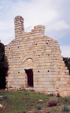 Figari chapelle Saint-Jean-Baptiste XIIe s.(cl.MH)