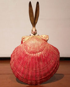 USAGI(赤い貝)　十時孝好展