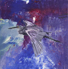 再独自 ALONE AGAIN 30X30CM 布面油画 OIL ON CANVAS 2025