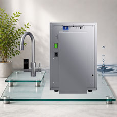 Blupura Blusoda Box 45 Untertisch-Wasserspender mit professioneller Zapfsäule für Unternehmen.