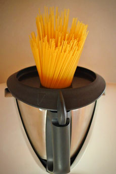 Spaghetti kochen im Thermomix