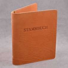 Stammbuch aus Leder