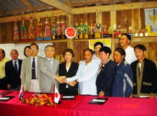 Signing ceremony at the Consulate General of Chiang Mai