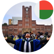 Study in Japan for Africa- Mr Ramahaimandimby Sandratra- Madagascar