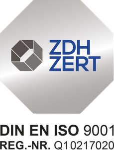 Das ZDH-Zertifikat spricht für die Qualität der Produkte der Saur GmbH.
