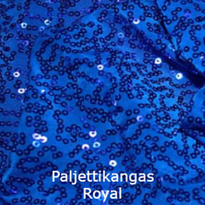 Paljettikangas Royal