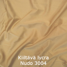 joustava kangas kiiltävä lycra iho Nudo 3004