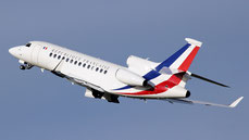 Falcon-7X de la Présidence.