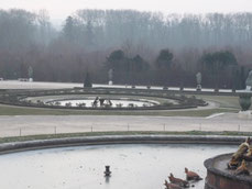 Versailles en hiver (Source Julian Gomez).