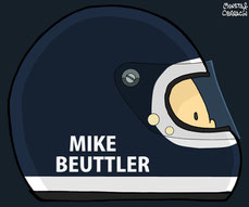 Helmet of Mike Beutler by Muneta & Cerracín