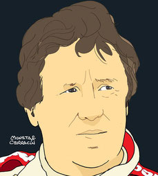 Mario Andretti by Muneta & Cerracín