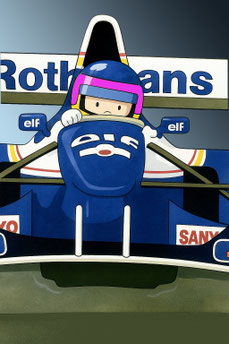 Jacques Villeneuve by Muneta & Cerracín