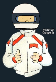 Helmet of Bill Brack by Muneta & Cerracín