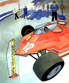 Gilles Villeneuve by Muneta & Cerracín