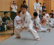 入会して半年の小学2年生