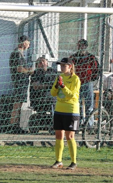 Trotz starker Leistung ausgeschieden: Celine Ziegler. Foto: Lanzke