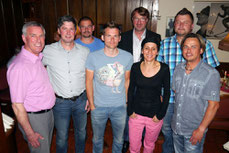 v.l.: Bruno Schiestl, Gerhard Maier, Wolfgang Wieser, Manuel Praxmarer, Josef Unterer, Alexandra Thaler, Nenad Todoric, Josef Sailer