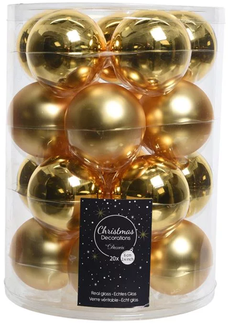 Kerstballen in alle kleuren, vandaag besteld, morgen in huis!
