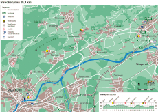 Strecke Hans-Roth-Waffenlauf ab 1991