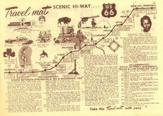 Travel Mat Maps Route 66