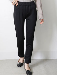 裏シャギーレギンス型パンツ （黒のみ）  2,750円→1,480円(税込)  M・L展開
