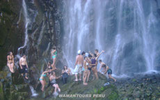 Catarata Angela 120mts de caída