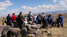 En las partes altas del Bosque de piedras