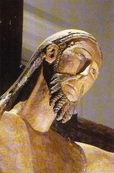 Le Christ de Vebret, bois polychrome du XIIème siècle