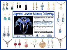 Jugendstil Juwelier, schmuck-Onlineshop, Schmuck-Online-kaufen, Schmuck-Onlineshopping, Online-Juwelier, Schmuck-Homeshopping