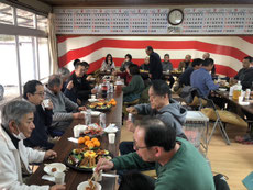 佐野原集落　新年交賀会の様子