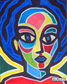Tamara 40 x 50cm Acryl auf Leinwand