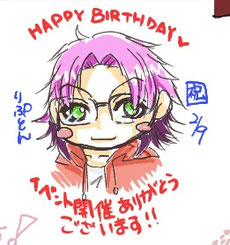 絵チャの七くん赤パーカー早速♪