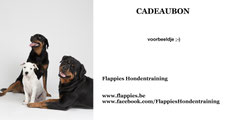 cadeaubon hond, cadeau voor hondenliefhebber