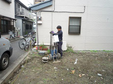 SS式地盤調査画像