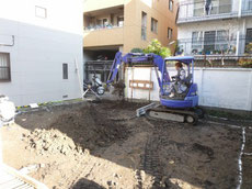 中央区地盤改良工事2